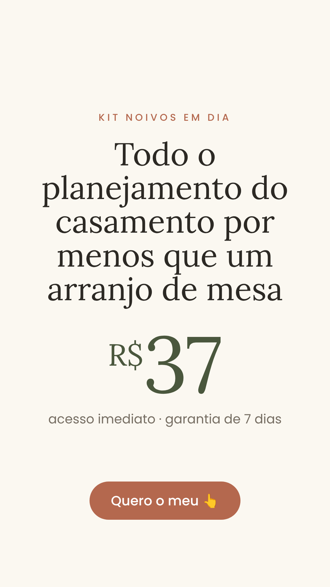 Story: oferta R$ 37
